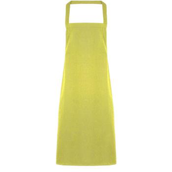 商品Premier Ladies/Womens Apron (no Pocket) / Workwear (Lime) (One Size)图片