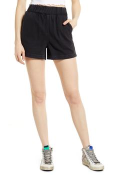 Topshop | Women's Pull-On Cotton Shorts商品图片,5.3折