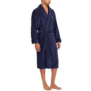 商品Ralph Lauren | Men's Sleepwear Soft Cotton Kimono Velour Robe,商家Macy's,价格¥477图片