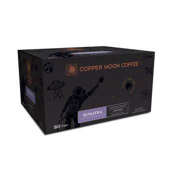 商品Copper Moon Coffee | Single Serve Coffee Pods for Keurig K Cup Brewers, Sumatra Blend, 80 Count,商家Macy's,价格¥244图片