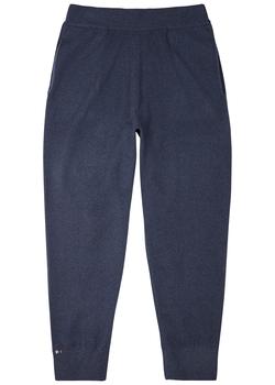 推荐N°56 Yogi navy cashmere-blend sweatpants商品