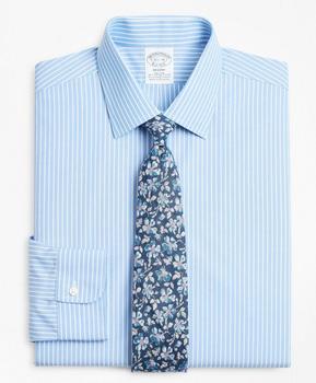 Brooks Brothers | Stretch Regent Regular-Fit Dress Shirt, Non-Iron Ground Stripe商品图片,5.1折