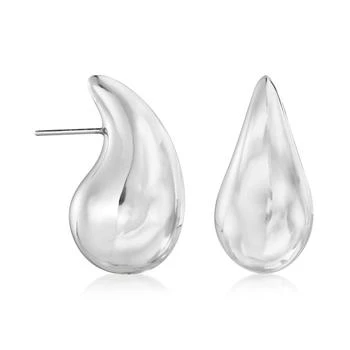 Ross-Simons | Ross-Simons Sterling Silver Large Teardrop Earrings,商家Premium Outlets,价格¥1039