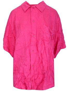 巴黎世家衬衫, Balenciaga | Balenciaga Women's Pink Other Materials Top商品图片 