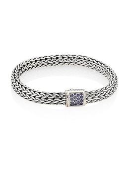 John Hardy | Classic Chain Gemstone & Sterling Silver Medium Bracelet商品图片,