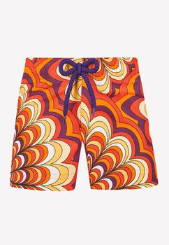 商品Vilebrequin | Girls 1975 Rosaces Printed Nylon Swim Shorts,商家Thahab,价格¥830图片