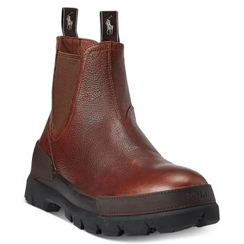 Ralph Lauren | Men's Oslo Tumbled Leather Chelsea Boots 5折, 独家减免邮费