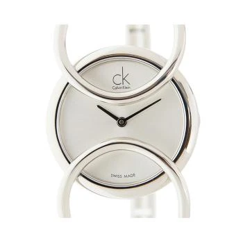 推荐Calvin Klein 卡尔文 克莱恩 银色 女士手表 K4C2M116商品