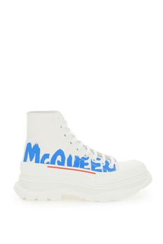 推荐Alexander mcqueen tread sleek hi-top sneakers商品