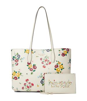 kate spade tote单肩包, Kate Spade | All Day Bouquet Toss Printed PVC Large Tote商品图片 