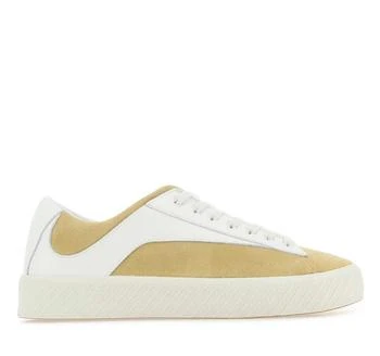 by FAR | By Far Ladies Rodina Suede And Leather Low-top Sneakers In Sand, Brand Size 37 ( US Size 7 ) 4.9折, 满$200减$10, 独家减免邮费, 满减