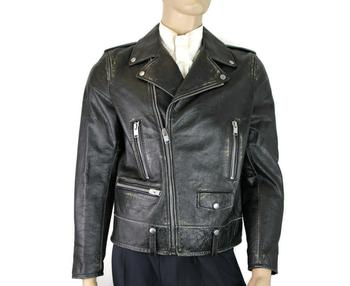 圣罗兰皮衣, Yves Saint Laurent | Saint Laurent Men's Black Leather Vintage Biker Jacket 397290 1023 (54 IT)商品图片 7.1折