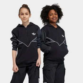 Adidas | Kids' adidas Originals adicolor Half-Zip Hoodie 