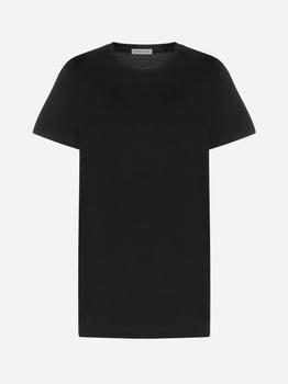 Moncler | Logo-patch cotton t-shirt商品图片,6折
