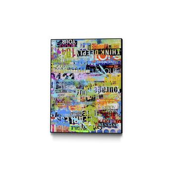 商品Giant Art | 20" x 16" Metro Mix 33 II Art Block Framed Canvas,商家Macy's,价格¥1675图片