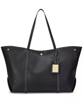 Ralph Lauren品牌, 商品Pebbled Leather Extra-Large Emerie Tote Bag, 价格¥1451