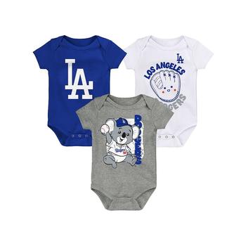 推荐Infant 3-Pk. Los Angeles Dodgers Change-Up Bodysuits商品