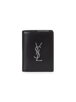 商品Yves Saint Laurent | Leather Vertical Bifold Wallet,商家Saks Fifth Avenue,价格¥2690图片