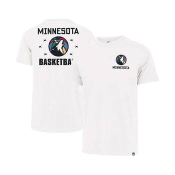 推荐Men's White Minnesota Timberwolves 2022/23 City Edition Backer Franklin T-shirt商品