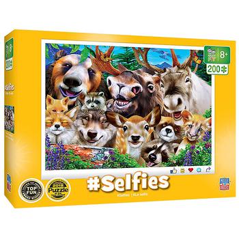 商品Masterpieces Puzzles | Selfies Woodland 200 Piece Puzzle,商家Walgreens,价格¥134图片