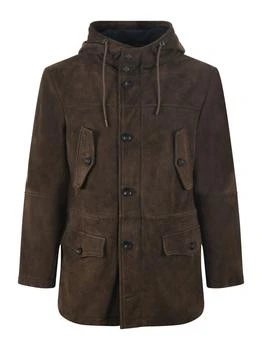 推荐THE JACK LEATHERS  Coats Brown商品