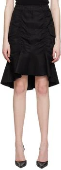 LVIR | SSENSE Exclusive Black Midi Skirt,商家Ssense US,价格¥947
