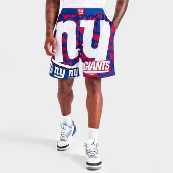 推荐Men's Mitchell & Ness New York Giants NFL Jumbotron 2.0 All-Over Print Shorts商品
