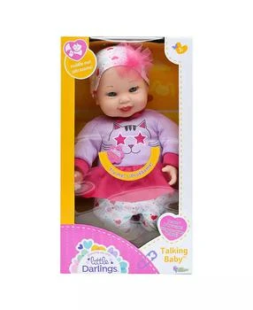 Redbox | Little Darlings Toy Talking Baby Doll with 6 Sounds,商家Macy's,价格¥98