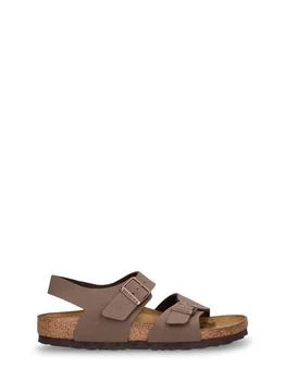 Birkenstock | New York Faux Leather Sandals,商家LUISAVIAROMA,价格¥317