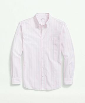 Brooks Brothers | Friday Shirt, Poplin Striped商品图片,5.5折, 特价