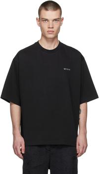 We11done | Black Back Logo T-Shirt商品图片,额外8.5折, 独家减免邮费, 额外八五折