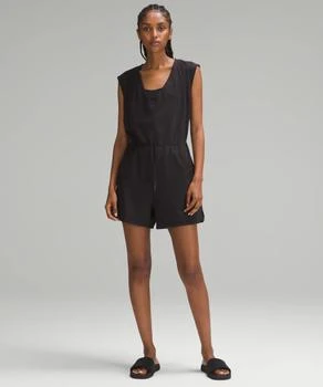 Lululemon | French Terry V-Neck Romper 4.6折, 独家减免邮费