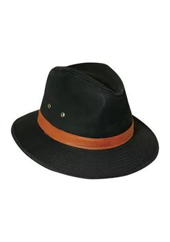 SCALA, SCALA | Twill Safari Hat with Leather Band商品图片 