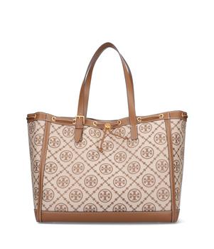 tory burch托特包, Tory Burch | Tory Burch T Monogram Jacquard Tote Bag商品图片 7.6折