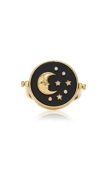 L'ATELIER NAWBAR | L'Atelier Nawbar - Day and Night 18K Gold Ring - Multi - US 6 - Moda Operandi - Gifts For Her,商家Fashion US,价格¥12765