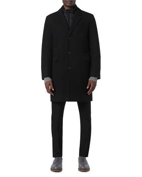 Andrew Marc | Sheffield Slim Fit Single Breasted Overcoat商品图片,满$100享8.5折, 独家减免邮费, 满折
