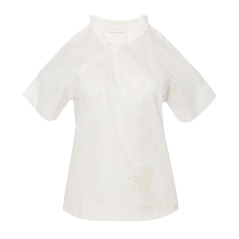 chloe c, Chloé | Chloe' 蔻依 白色女士上衣 C19SJH22-288-107商品图片 独家减免邮费