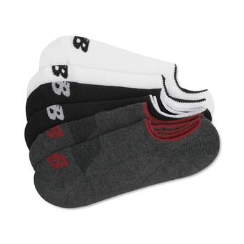 New Balance | Men's Invisible Liner Socks - 6 pk.商品图片,8.3折, 独家减免邮费