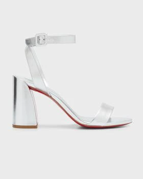 Christian Louboutin | Miss Sabina Red Sole Ankle-Strap Sandals 