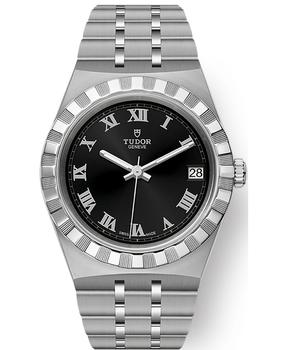 Tudor | Tudor Royal Black Dial Stainless Steel Unisex Watch M28400-0003商品图片,9折, 独家减免邮费