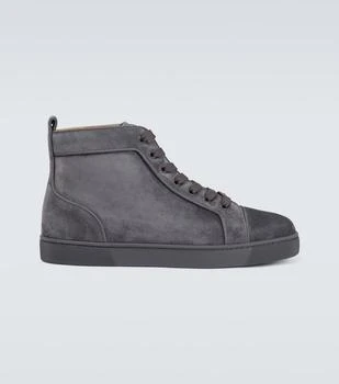 推荐Louis suede high-top sneakers商品