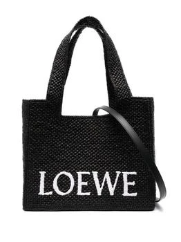 Loewe | LOEWE - Loewe Font Medium Raffia Tote Bag 独家减免邮费