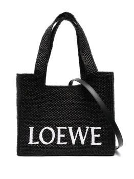 推荐LOEWE - Loewe Font Raffia Tote Bag商品