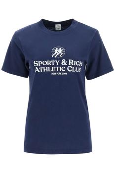 Sporty & Rich | S&R ATHLETIC CLUB T-SHIRT商品图片,7折×额外7折, 额外七折