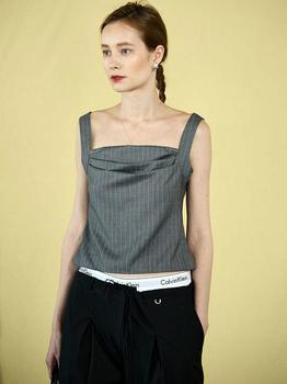 OUI MAIS NON | Benett Stripe Sleeveless Top_2 Colors商品图片,9.2折