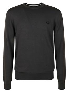 Fred Perry | Fred Perry Logo Embroidered Crew Neck Sweatshirt商品图片,7.9折