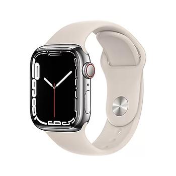 推荐Apple Watch Series 7 Stainless Steel 41mm GPS + Cellular (Choose Color)商品