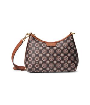 kate spade帆布包, Kate Spade | Spade Flower Monogram Coated Canvas Top Zip Crossbody商品图片 