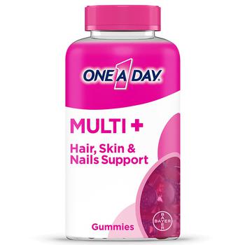 One A Day | MultiPlus Hair, Skin & Nails Support Multivitamin Fruit商品图片,