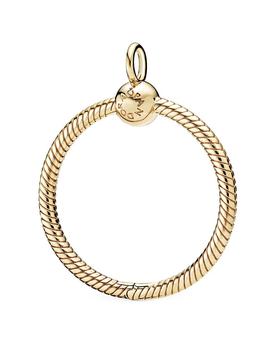 潘多拉项链, PANDORA | Pandora Moments 14K Gold Plated Medium O Pendant商品图片 5.2折